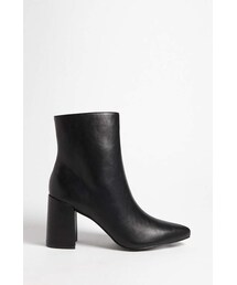 FOREVER 21 | Forever 21 Faux Leather Ankle Boots(ブーツ)