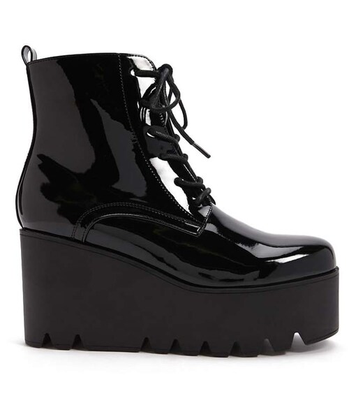 faux leather combat boots forever 21