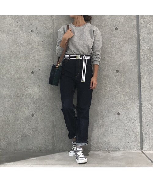 copine(コピン)の「大人カジュアル!カットワッフルクルーネックロンT(3color)【クリックポスト対象商品】(Tシャツ/カットソー・レディース・その他)」の9枚目の写真