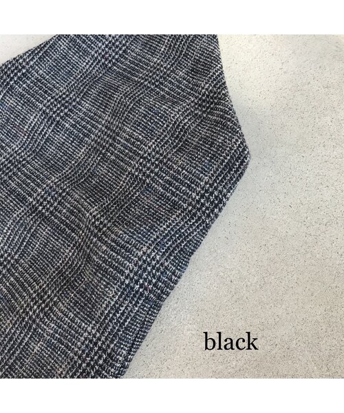 copine（コピン）の「再入荷！グレンチェック柄ワイドサロペット(2color)【クリックポスト対象商品】（つなぎ/オールインワン・レディース・その他）」の13枚目の写真