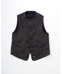 45R（フォーティファイブアール）の「コットンツイードの908ベスト