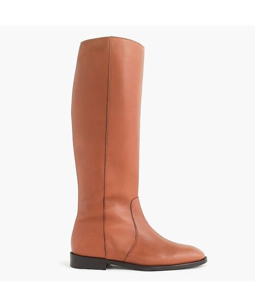 J.Crew（ジェイクルー）の「Leather riding boots（ブーツ）」 WEAR