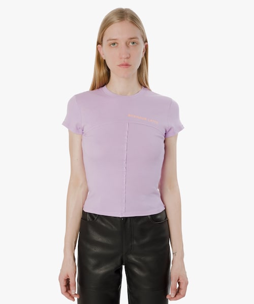 エコーズラッタ/カットソー ECKHAUS LATTA（エクハウスラッタ）の「LAPPED BABY TEE（）」 - WEAR