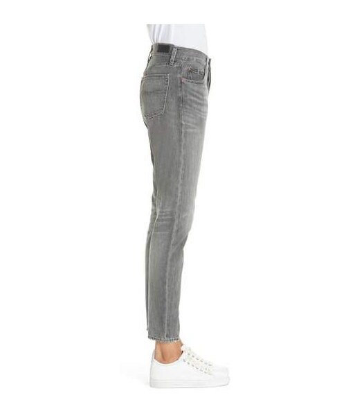 POLO RALPH LAUREN(ポロ ラルフ ローレン)の「Polo Ralph Lauren High Waist Slim Straight Crop Jeans(デニムパンツ・レディース・Gray・25/26/32/30/24/27)」の3枚目の写真