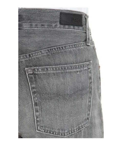 POLO RALPH LAUREN(ポロ ラルフ ローレン)の「Polo Ralph Lauren High Waist Slim Straight Crop Jeans(デニムパンツ・レディース・Gray・25/26/32/30/24/27)」の4枚目の写真