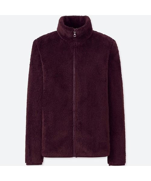 UNIQLO（ユニクロ）の「ファーリーフリースフルジップジャケット（長袖）（その他アウター・レディース・PINK 10/WINE 19/DARK GRAY 08/DARK GREEN 58/BLACK 09/OFF WHITE 01/PINK 12/GRAY 03/BLUE 62/NATURAL 30/NAVY 69/BEIGE 32・XL/S/3XL/M/L/XS/XXL）」の12枚目の写真