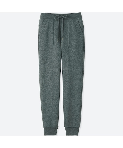 UNIQLO（ユニクロ）の「ボアスウェットパンツ（丈標準69～70cm）（その他パンツ・レディース・NAVY 69/GRAY 03/DARK GRAY 08/BROWN 34/BLACK 09/OFF WHITE 01/GRAY 06・XXL/XS/L/S/M/XL/3XL）」の5枚目の写真