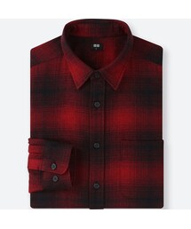 UNIQLO | フランネルチェックシャツ（長袖）(シャツ/ブラウス)