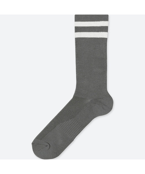 UNIQLO（ユニクロ）の「パイルラインソックス（ソックス/靴下・メンズ・WHITE 00/NAVY 69/GRAY 03/BLACK 09・27-29/25-27）」の3枚目の写真