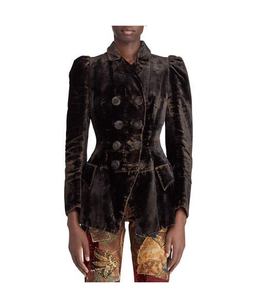 ralph lauren velvet jacket