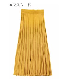 Bobon21 | 美ラインロングプリーツスカート-全２色-(スカート)