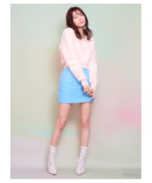 lilLilly アンゴラセーラーニット lilLilly（リルリリー）の「アンゴラセーラーニット（）」 - WEAR