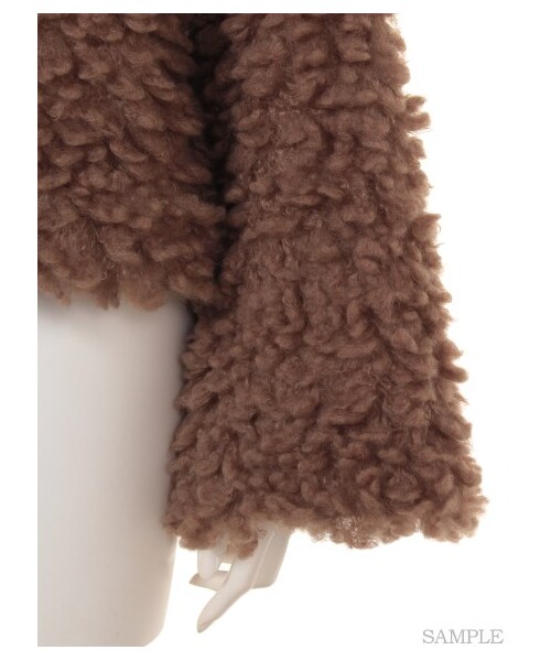 lilLilly(リルリリー)の「プードルプルオーバー(トップス・レディース・WHITE/BROWN/BLACK・FREE)」の10枚目の写真