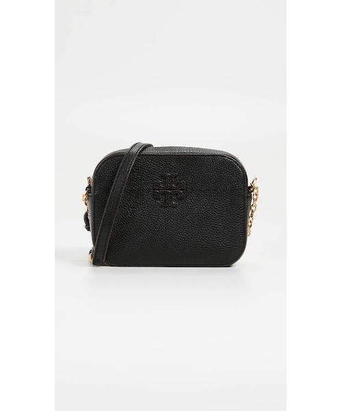 TORY BURCH(トリーバーチ)の「Tory Burch Mcgraw Camera Bag(ショルダーバッグ・レディース・Black・One Size)」の1枚目の写真