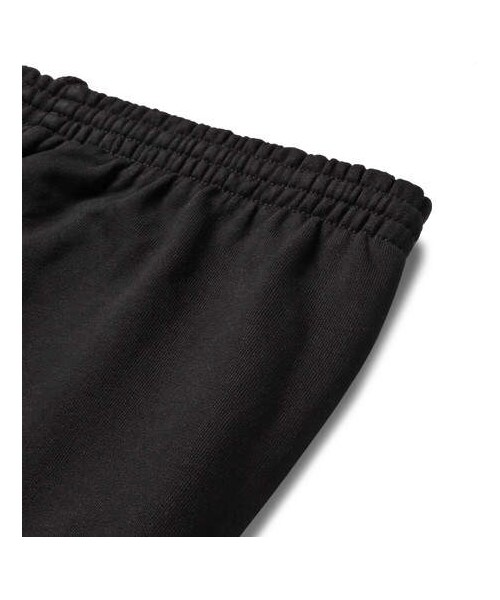 BALENCIAGA(バレンシアガ)の「Balenciaga Tapered Logo-Print Loopback Cotton-Jersey Sweatpants(その他パンツ・メンズ・Black・S/XS/L/M/XL)」の2枚目の写真
