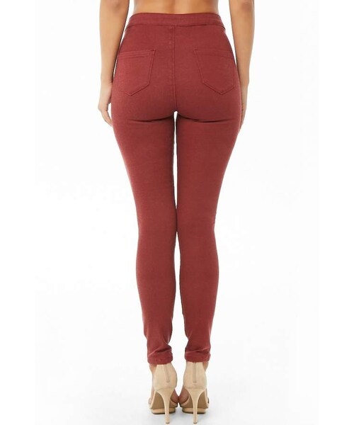 FOREVER 21（フォーエバー トゥエンティーワン）の「Forever 21 High-Rise Skinny Jeans（デニムパンツ・レディース・Green/Red/Black/Blue・5/11/1/7/13/3/9/15）」の11枚目の写真