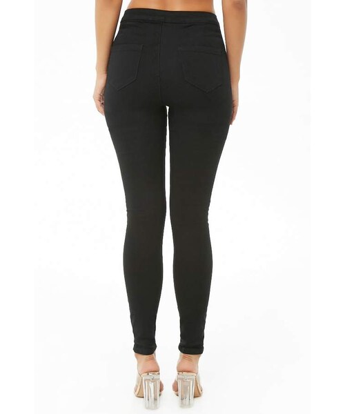 FOREVER 21（フォーエバー トゥエンティーワン）の「Forever 21 High-Rise Skinny Jeans（デニムパンツ・レディース・Green/Red/Black/Blue・5/11/1/7/13/3/9/15）」の15枚目の写真