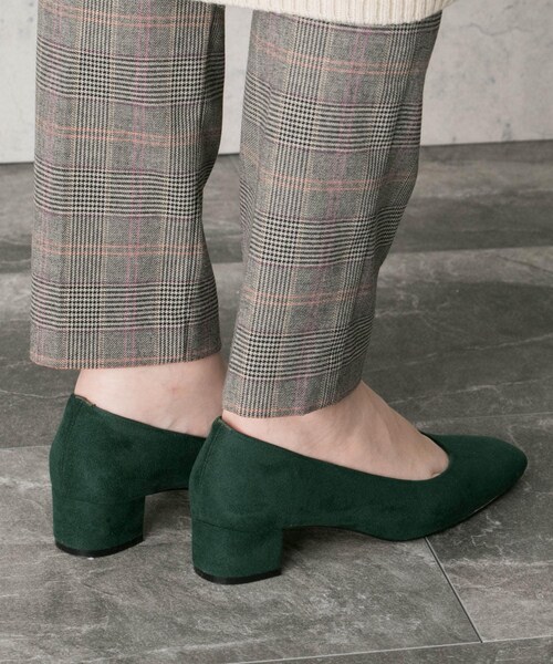 URBAN RESEARCH ROSSO WOMEN(アーバンリサーチ ロッソ)の「スクエアパンプス(その他・レディース・エバーグリーン/ホワイト/ブラック/フレンチグレー・23/23.5/24/24.5)」の6枚目の写真