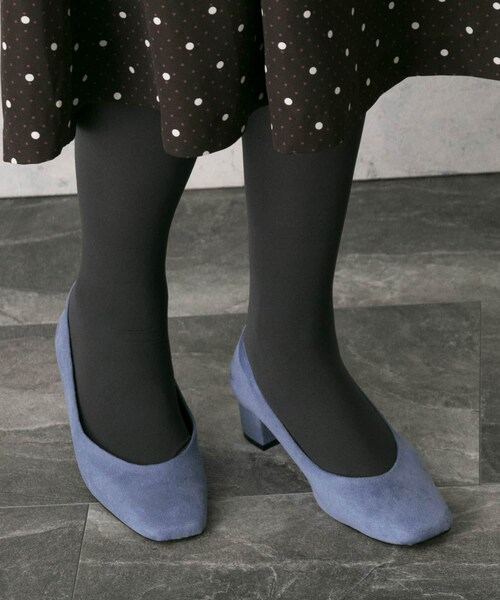 URBAN RESEARCH ROSSO WOMEN(アーバンリサーチ ロッソ)の「スクエアパンプス(その他・レディース・エバーグリーン/ホワイト/ブラック/フレンチグレー・23/23.5/24/24.5)」の3枚目の写真