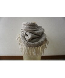 bedsidedrama | bedsidedrama　クラシックモヘアネックウォーマー（GREY）(ネックウォーマー/スヌード)