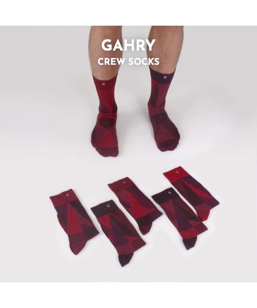 SOLOSOCKS（ソロソックス）の「SOLOSOCKS CREW SOCKS（ソックス/靴下・レディース・イエロー/パープル/ベージュ/オレンジ/ホワイト/レッド/グリーン/ブルー/グレー・23~26cm/26.5~30cm）」の8枚目の写真