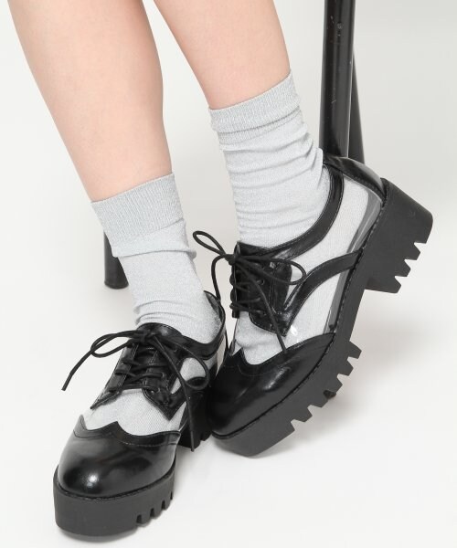 JEANASIS(ジーナシス)の「イソザイMIXシューズ(シューズ・レディース・ブラック・L(24-24.5))」の1枚目の写真