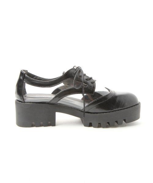 JEANASIS(ジーナシス)の「イソザイMIXシューズ(シューズ・レディース・ブラック・L(24-24.5))」の4枚目の写真