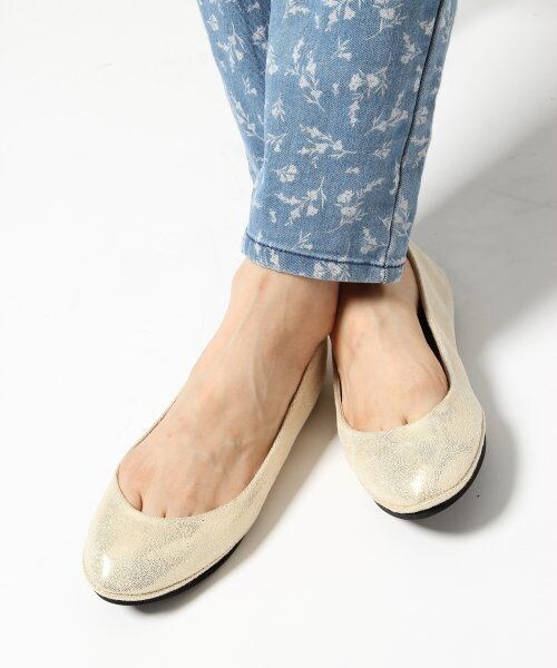 LEPSIM（レプシィム）の「【セール除外】フラットシューズＳＳ（シューズ・レディース・ヒョウ/レッド/ゴールド/シルバー/ブラック・Ｌ(24-24.5)/Ｍ(23-23.5)/Ｓ(22-22.5)）」の5枚目の写真