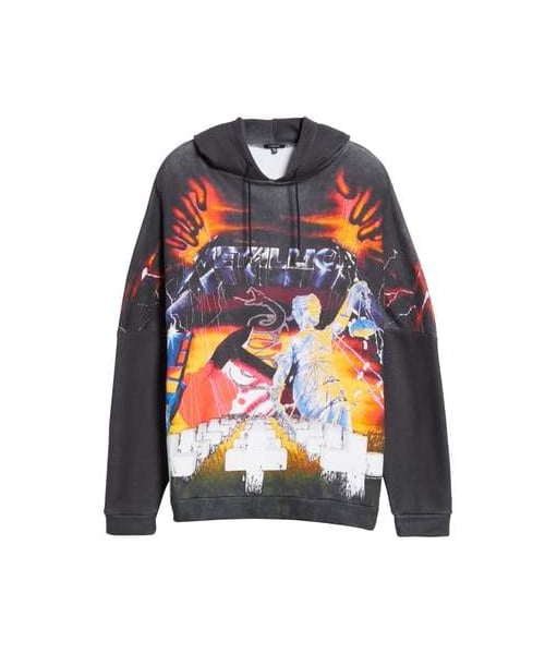 R13（アールサーティーン）の「R13 Metallica Print Hoodie