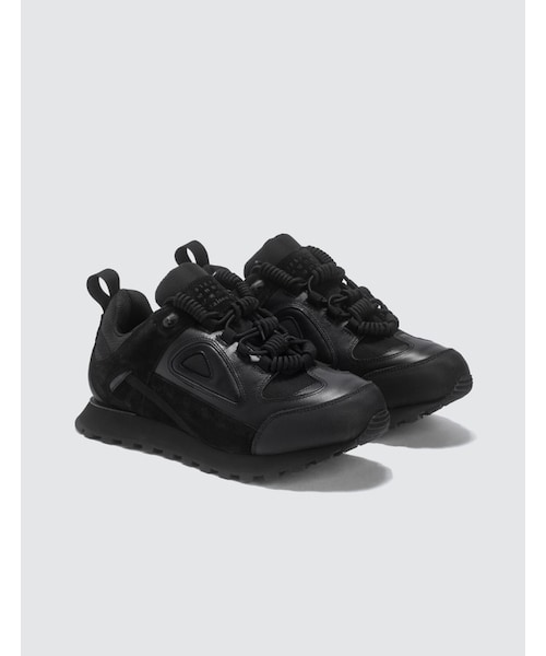 Maison margiela security マルジェラ 42 Maison Margiela（メゾンマルジェラ）の「Black Security Runner Low
