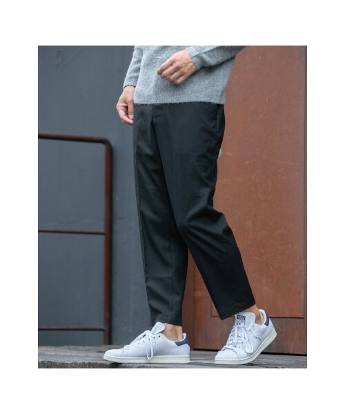 URBAN RESEARCH Sonny Label(アーバンリサーチサニーレーベル)の「ワイドクロップドストレッチパンツ(パンツ・メンズ・ブラウン/グレー/ブラック・M/L)」の2枚目の写真