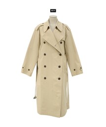Dailyabout | ダブルボタンスリットヘムトレンチコート(トレンチコート)