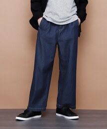 EMMA CLOTHES | 10oz タックワイドデニムパンツ(デニムパンツ)