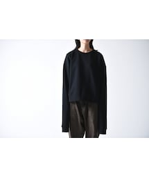 my beautiful landlet | My Beautiful Landlet ロングスリーブスウェットプルオーバー black(スウェット)