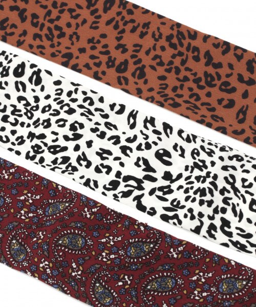 LOWRYS FARM（ローリーズファーム）の「スカーフネックレス（アクセサリー・オフ/ブラック/バーガンディー/ブラウン）」の11枚目の写真