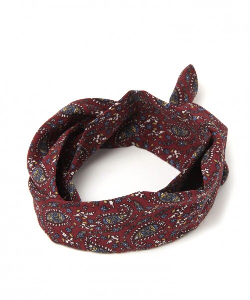 LOWRYS FARM（ローリーズファーム）の「スカーフネックレス（アクセサリー・オフ/ブラック/バーガンディー/ブラウン）」の3枚目の写真