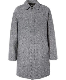 ジャケット・アウター A.P.C. Ivan Herringbone Wool-Blend Coat A.P.C.（アーペーセー）の「A.P.C. Ivan Herringbone Wool-Blend Coat
