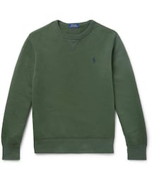 POLO RALPH LAUREN | Polo Ralph Lauren Fleece-Back Cotton-Blend Jersey Sweatshirt(スウェット)