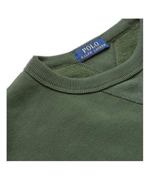 POLO RALPH LAUREN(ポロ ラルフ ローレン)の「Polo Ralph Lauren Fleece-Back Cotton-Blend Jersey Sweatshirt(スウェット・メンズ・Green・XS/XXL/S/L/M/XL)」の4枚目の写真