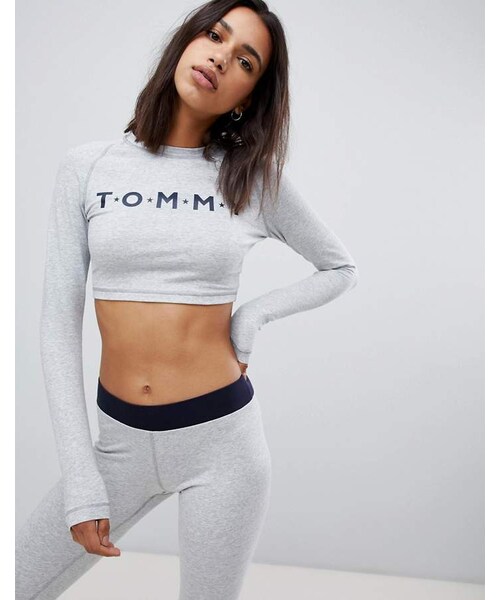 tommy hilfiger cropped top