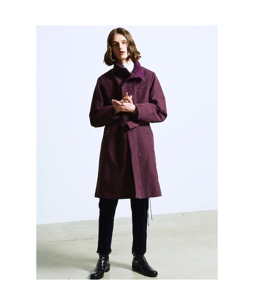 ミハラヤスヒロ　MIHARA YASUHIRO トレンチコート Maison MIHARA YASUHIROのトレンチコートを使った人気