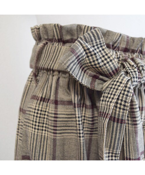 no brand（ノーブランド）の「[ RE-ARRIVAL ] グレンチェックワイドPT（その他パンツ・レディース・その他）」の14枚目の写真