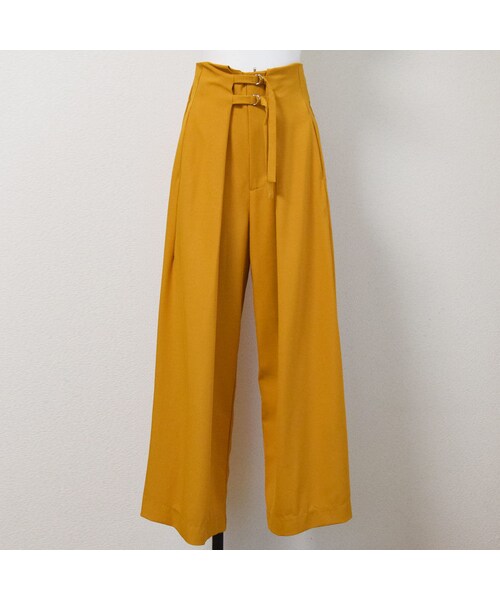 no brand(ノーブランド)の「ジョーゼットタックワイドPT(その他パンツ・レディース・その他)」の9枚目の写真