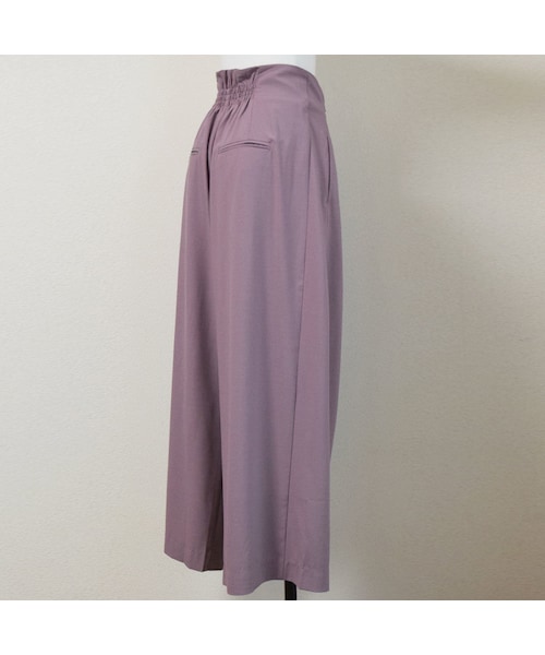 no brand(ノーブランド)の「ジョーゼットタックワイドPT(その他パンツ・レディース・その他)」の8枚目の写真