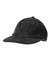 KIJIMA TAKAYUKI | GOAT SUEDE CAP-BLACK-(キャップ)
