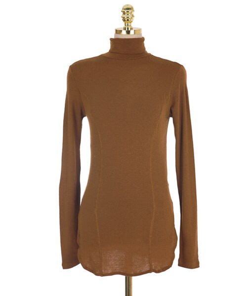 DINT（ディント）の「ハードニングスリムポロトップ（その他トップス・レディース・블랙/화이트/브라운/레드/그린・one(44~66size)）」の4枚目の写真