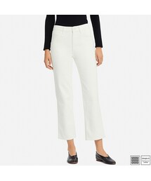 UNIQLO | ハイライズストレートアンクルジーンズ(デニムパンツ)