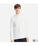 ユニクロ | スーピマコットンジャージーシャツ（長袖）(襯衫)