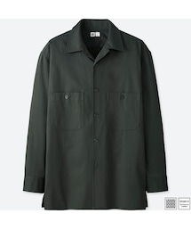 UNIQLO | オープンカラーシャツ（長袖）(シャツ/ブラウス)