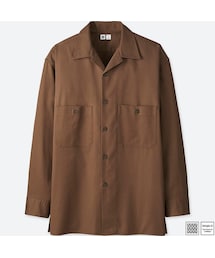 UNIQLO | オープンカラーシャツ（長袖）(シャツ/ブラウス)